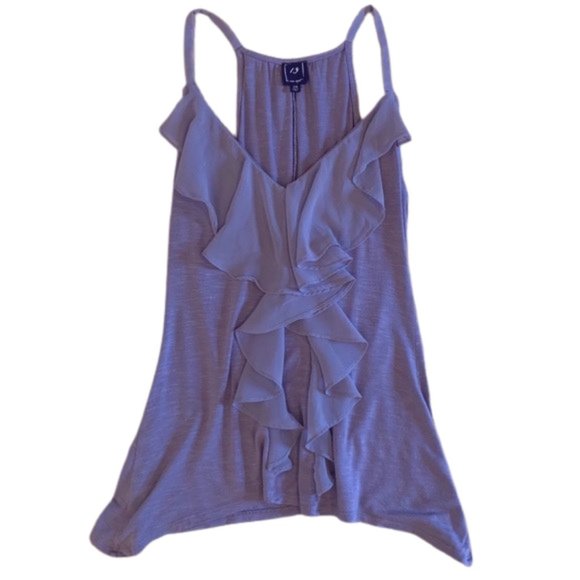Francesca’s Ruffle Tank Blouse - Picture 1 of 4